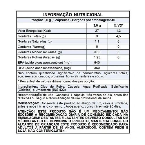ÔMEGA 3 1000 mg - Leve 2 pague 1